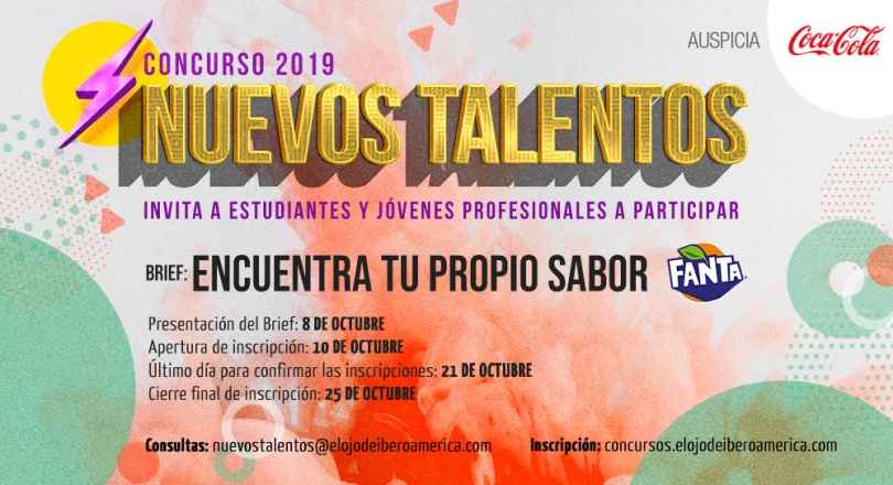 Portada de El Ojo anuncia la apertura de Inscripción a Nuevos Talentos 2019