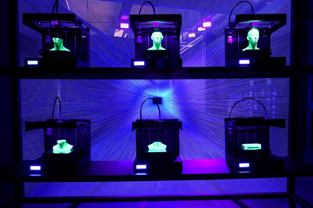 Portada de Fundación Telefónica-Movistar inauguró la exposición "3D. Imprimir el mundo"