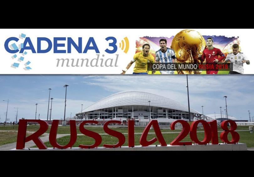 Portada de Cadena 3 ya está en el Mundial de Rusia 2018