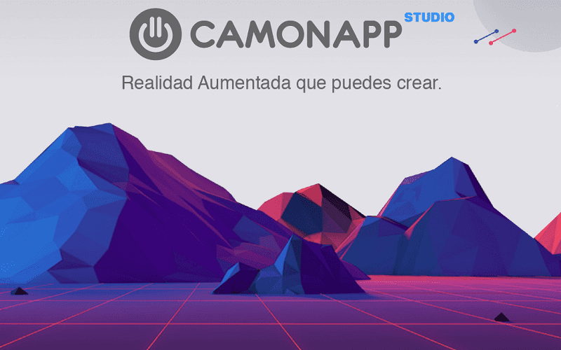 Portada de CamOnApp, startup acelerada por Wayra, lanzó un nuevo editor web para crear experiencias de realidad aumentada
