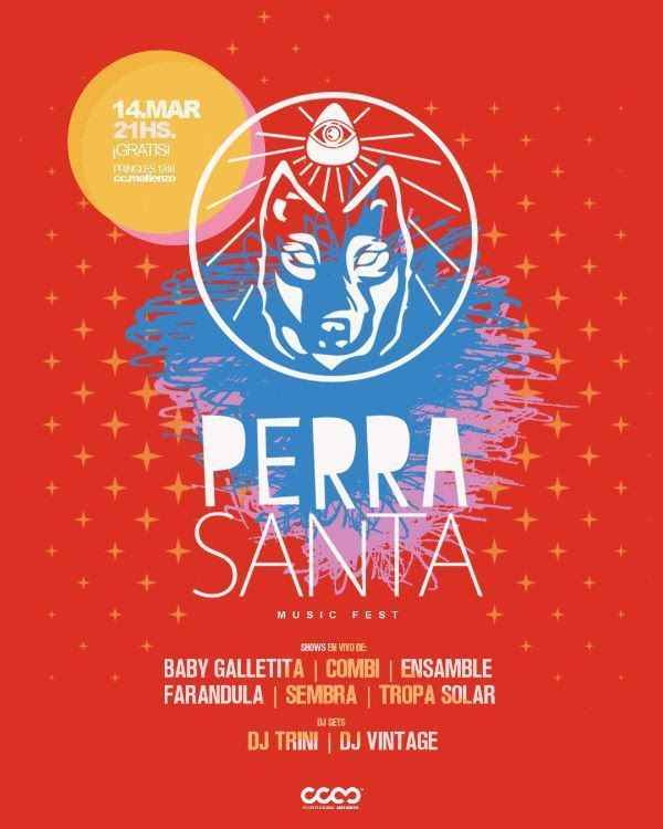 Portada de Esta noche, la nueva edición del Perra Santa Music Fest vol 6.
