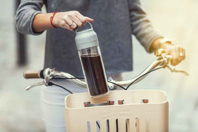 Portada de Nespresso lleva el reciclaje más allá, creando una bicicleta hecha de cápsulas