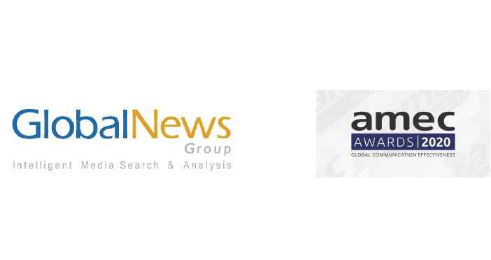 Portada de GlobalNews Group recibe 3 nominaciones en los AMEC Awards 2020 
