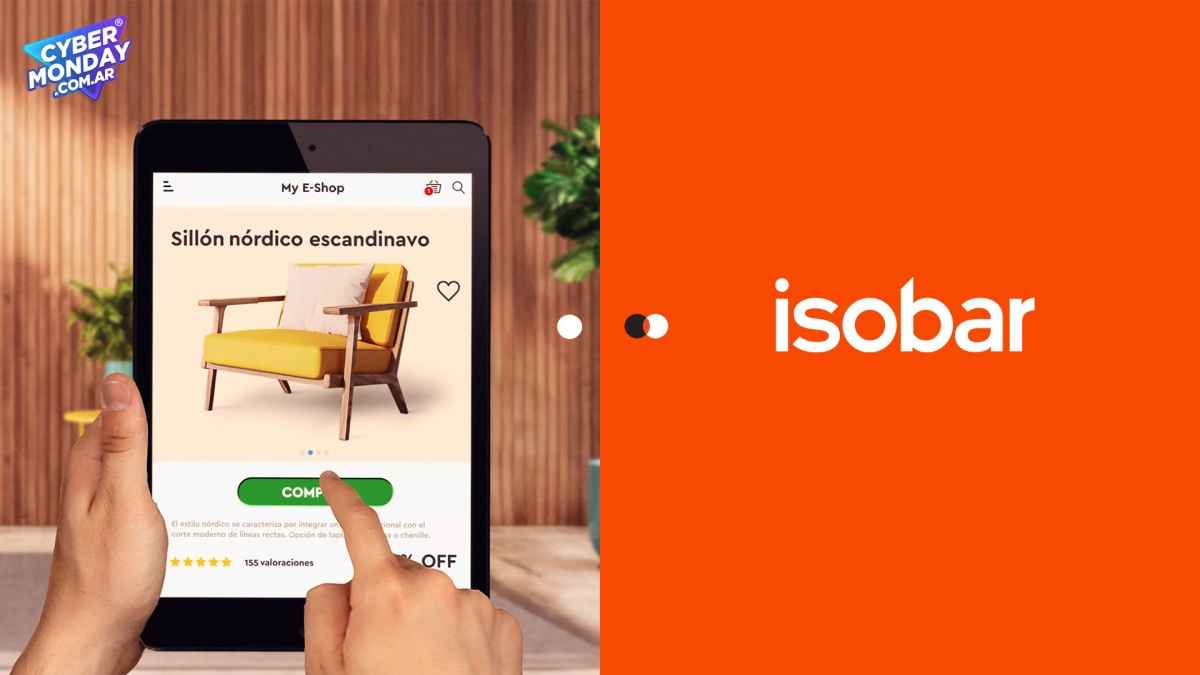 Portada de “De la pantalla a tu casa”, la campaña de Isobar para el CyberMonday 2020