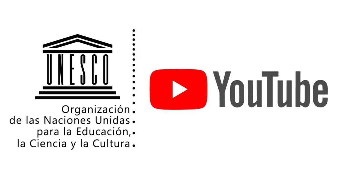 Portada de YouTube y la UNESCO presentan el canal "Mi Aula"