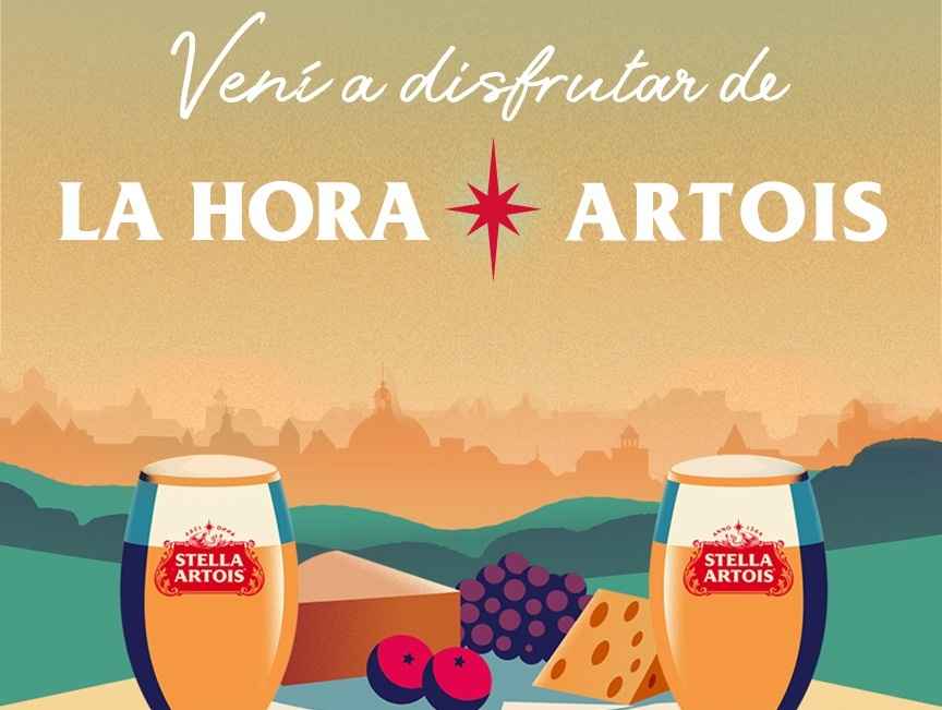 Portada de Stella Artois presenta “La Hora Artois”