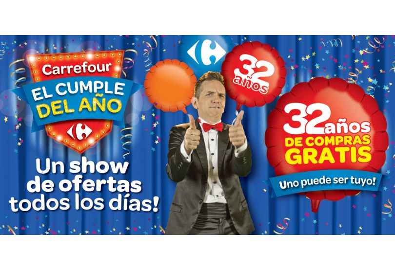 Portada de Carrefour cumple 32 años y festeja con un “Show de ofertas todos los días”