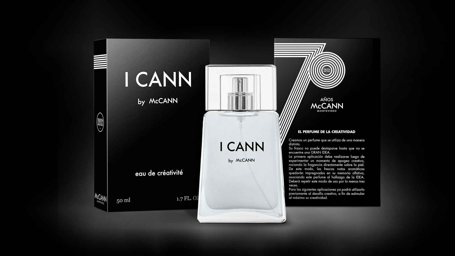 Portada de McCann Montevideo celebra sus 70 años lanzando un perfume que fomenta la creatividad.