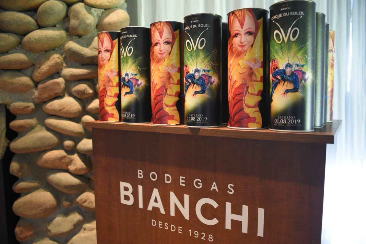 Portada de Bodegas Bianchi participará en la presentación de Ovo, el nuevo espectáculo del Cirque du Soleil en Argentina