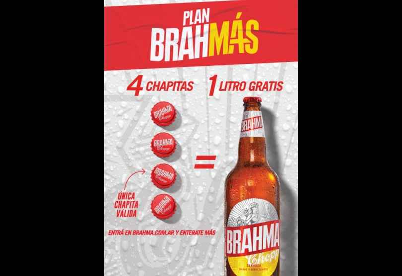 Portada de “BrahMás”, el nuevo plan promocional de Cerveza Brahma