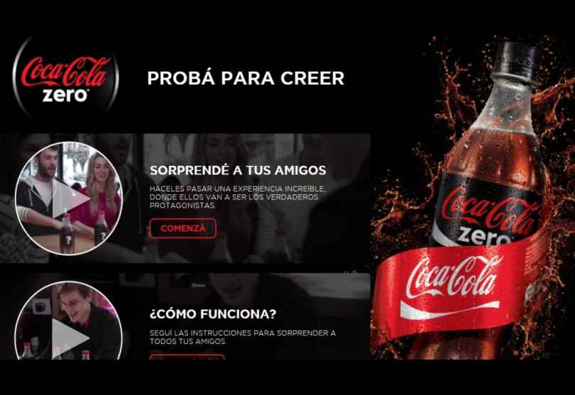 Portada de Coca-Cola presenta “La Magia de Coca-Cola Zero”