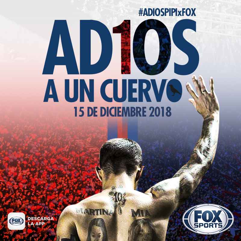 Portada de FOX Sports transmitirá el partido despedida de Leandro Romagnoli