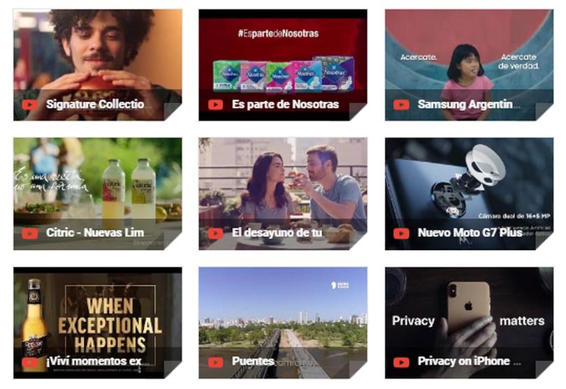 Portada de YouTube Ads Leaderboard: los comerciales más vistos en YouTube en Marzo
