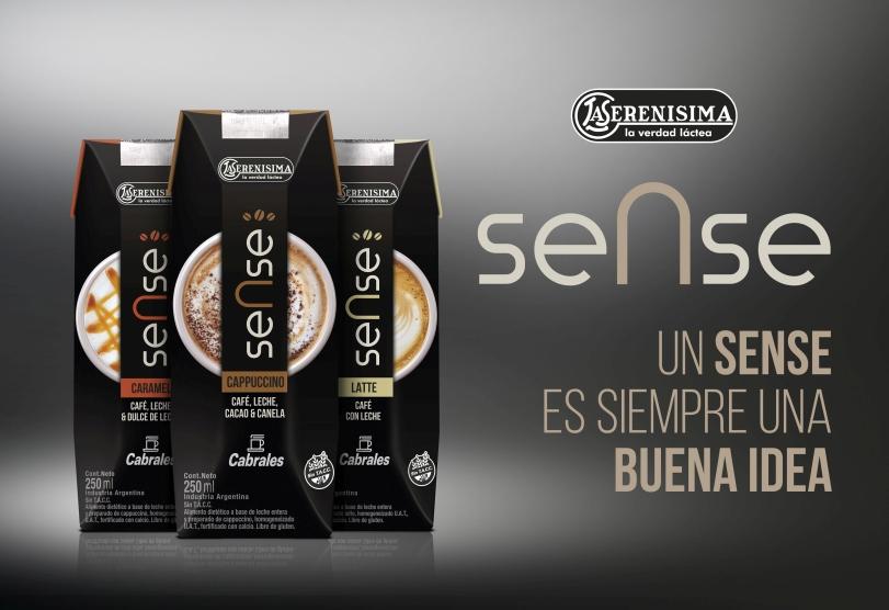 Portada de Pre-estreno: Sense, el primer desarrollo de Cornicelli para La Serenísima, para el ingreso en la categoría Coffee To GO