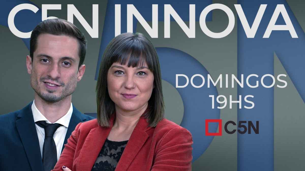 Portada de Darío Gannio y Estefanía Pozzo estrenaron “C5N Innova” por C5N