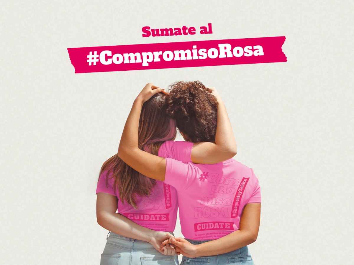 Portada de #CompromisoRosa, lo nuevo de Issue, Swiss Medical y WILD FI