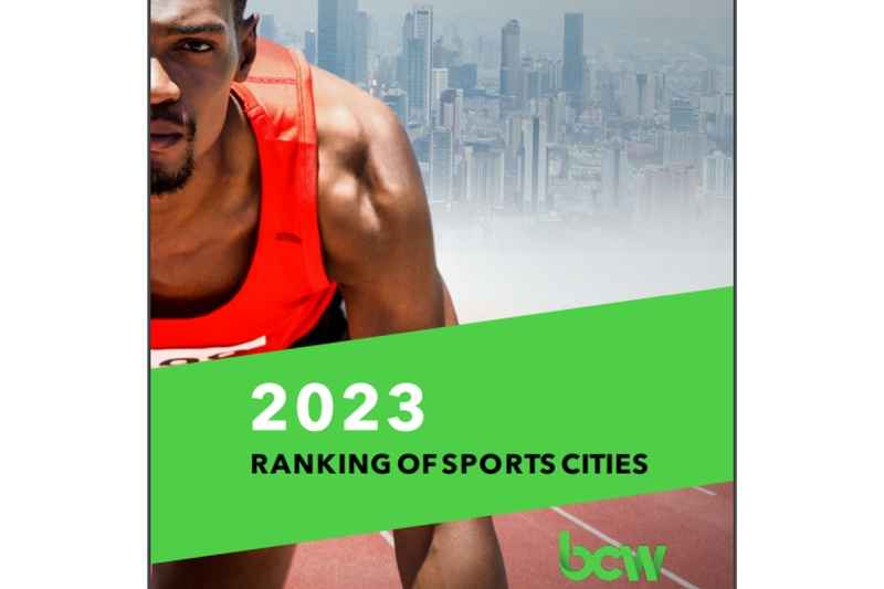 Portada de BCW anunció el Ranking de Ciudades Deportivas 2023