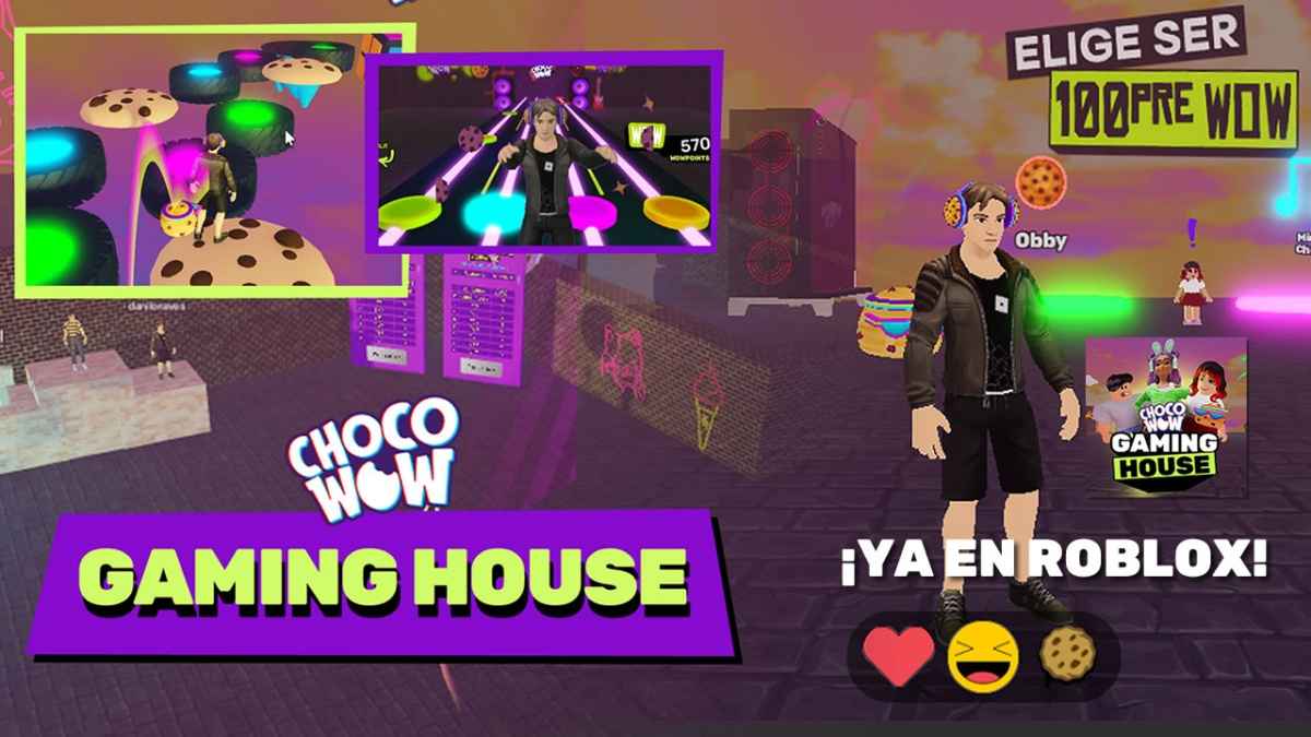 Portada de Kids Corp desarrolla ChocoWOW Gaming House, una experiencia de marca en Roblox