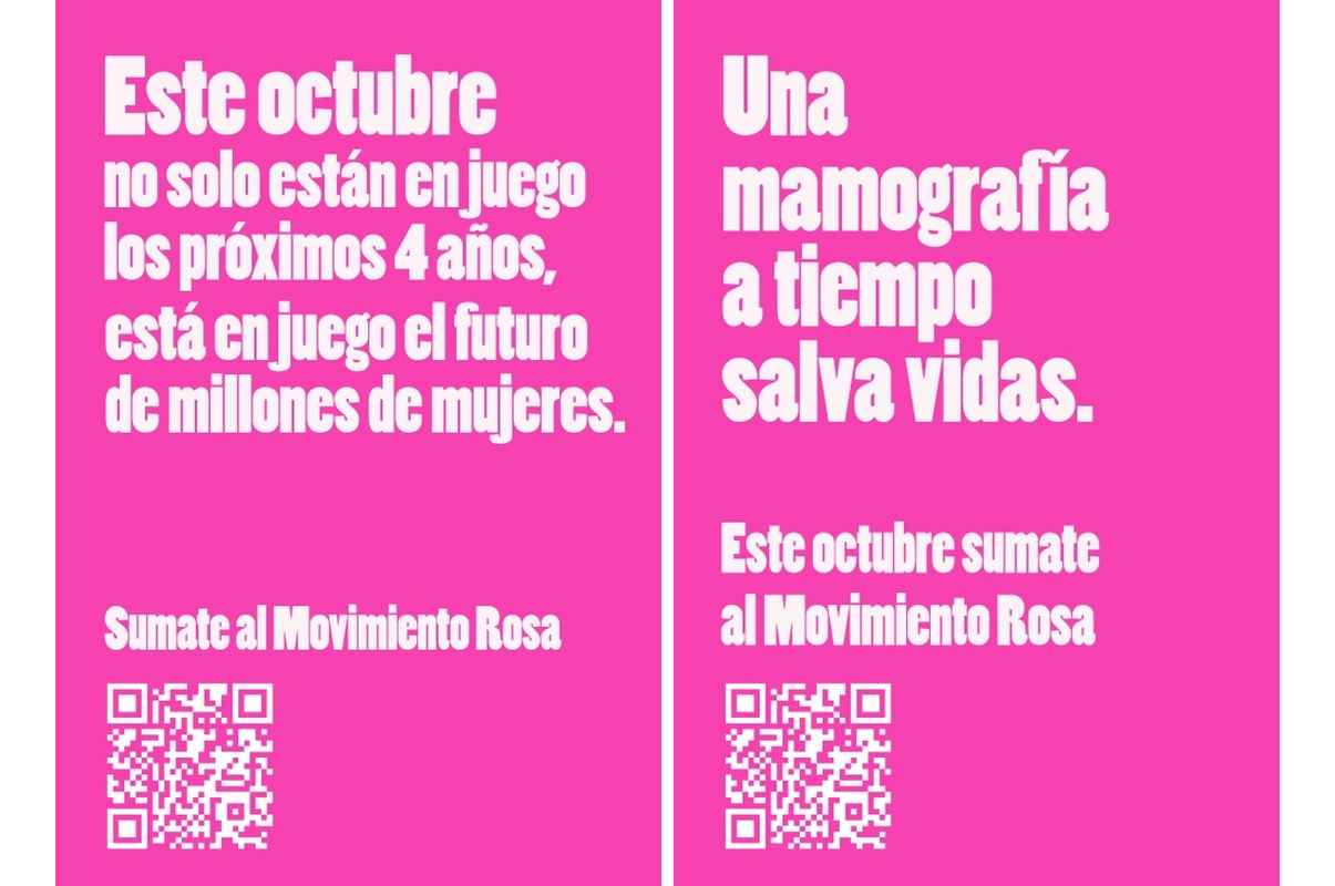 Portada de #MovimientoRosa, la campaña de Issue para generar conciencia sobre el cáncer de mama y donar 1000 mamografías