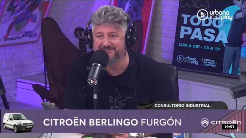 Portada de Citroën Berlingo Furgón presentó el Consultorio Industrial de Pablo Fábregas en Vuelta y Media